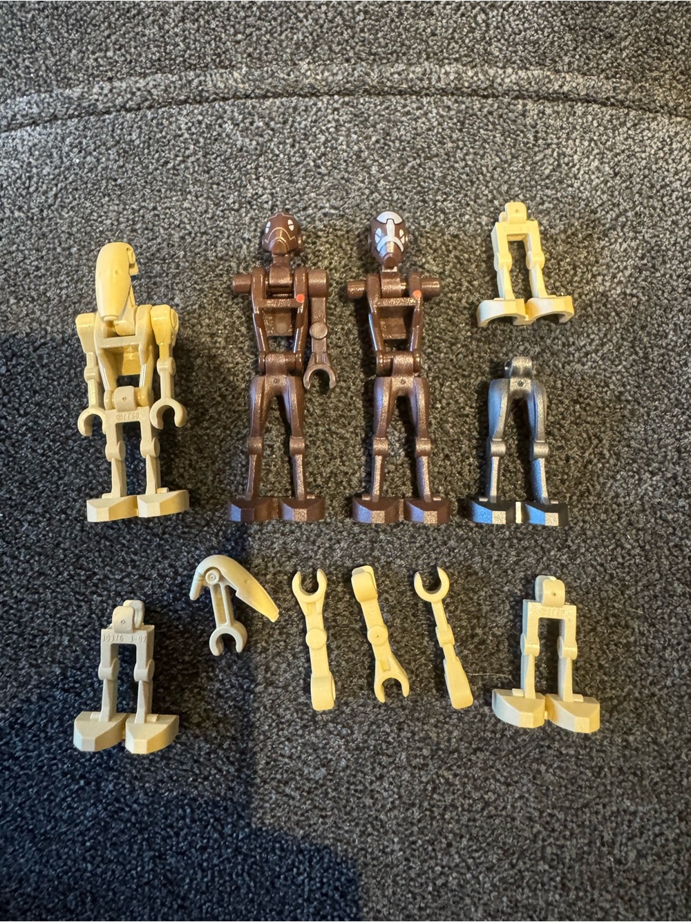 LEGO Commando And Battle Droid  Minifigures Full And Piece Lot 75012